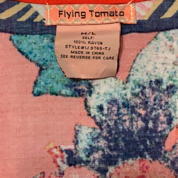 Flying Tomato Kimono Size M / L NWT - Picture 7 of 8